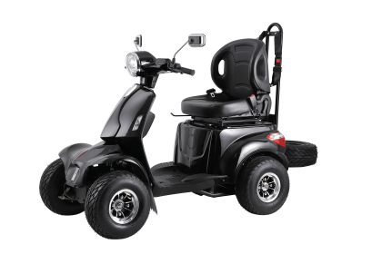 Golf scooter old people drive grass scooter