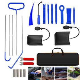 Truck fifth wheel hook 23 pieces of car maintenance tools, car roadside emergency airbag tools, remote hook tools, remote capture device