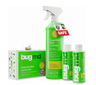 BugMD Ant Killer & Bug Spray - Roach and Cockroach Killer Indoor, Spider Spray for Home, Fly and Insect Defense, Natural, Safe with Essential Oil
