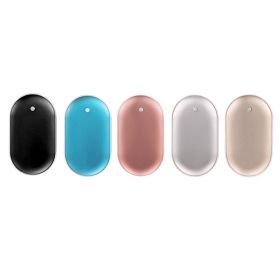 Warm And Cozy Portable Hand Warmer And Power Bank (Color: GOLD)