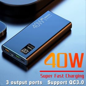 80000mAh Fast External Portable Power Bank Backup Battery Charger For Cell Phone (Option: As shown in the picture)